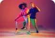 Wide choice of dance styles